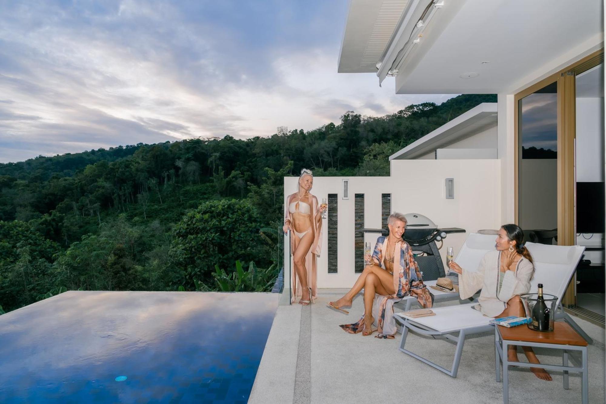 Seaview Villa Near Naithon Beach Phuket Exterior foto
